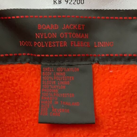 Emergency Exit Green Orange Snowboarding Ski Jacket Men L Coat Polyester Nylon - Picture 6 of 11